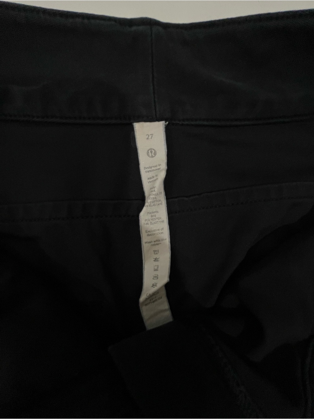 Lululemon Black Pants- Classic High-Rise